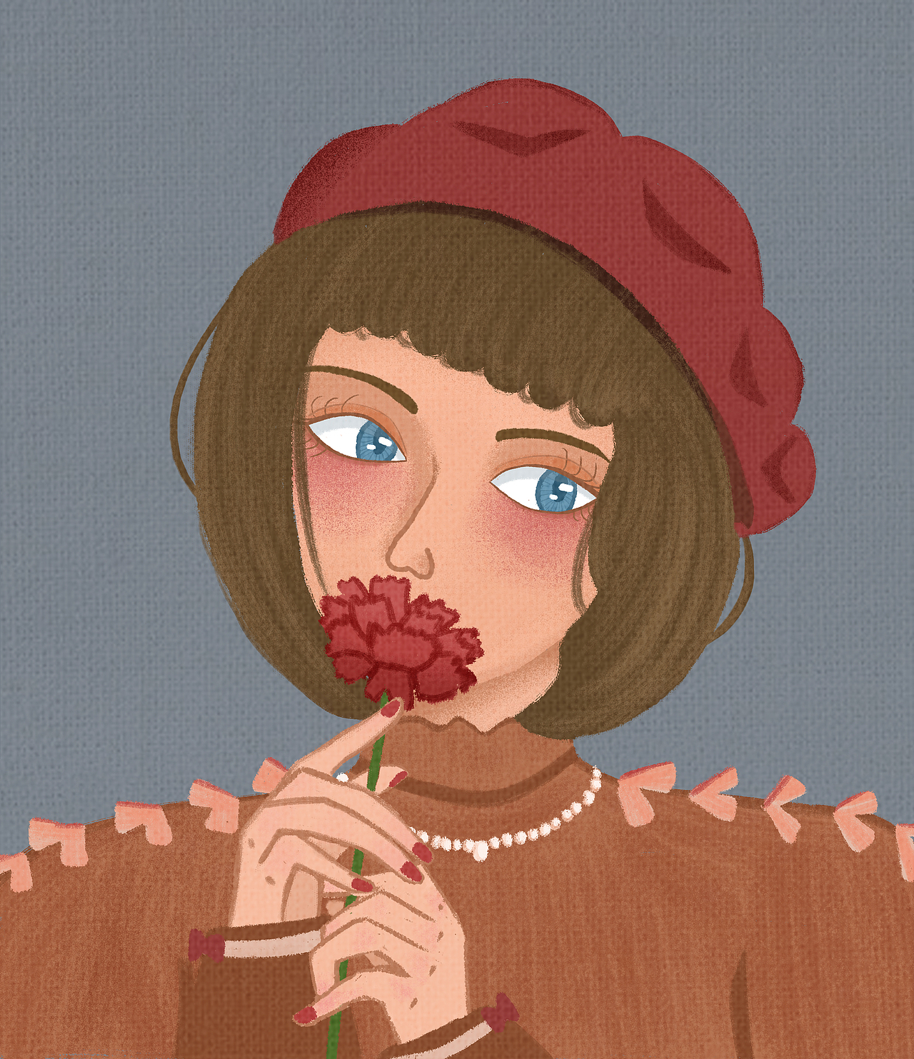 复古风人物插画合集