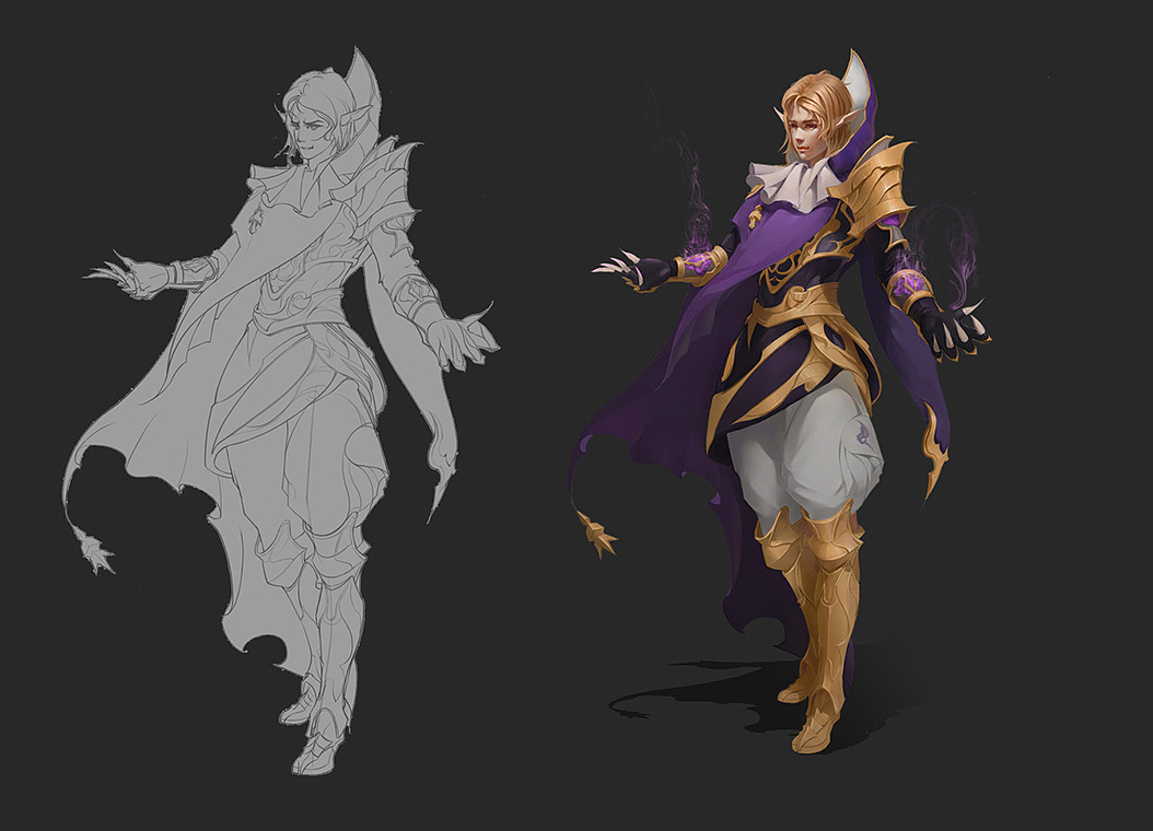 精灵法师（图ZODYyODA1MTI=） - 其他 - 站酷设计师石头寂原创素材 - 站酷ZCOOL