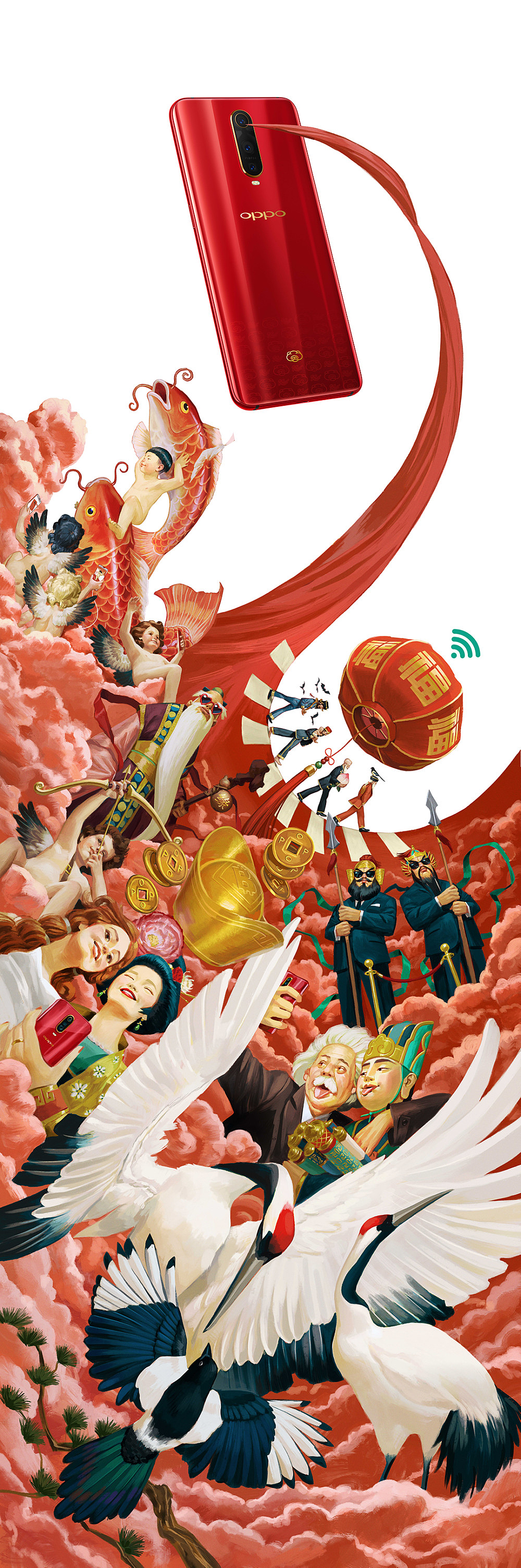 OPPO2018-2019元春橱窗