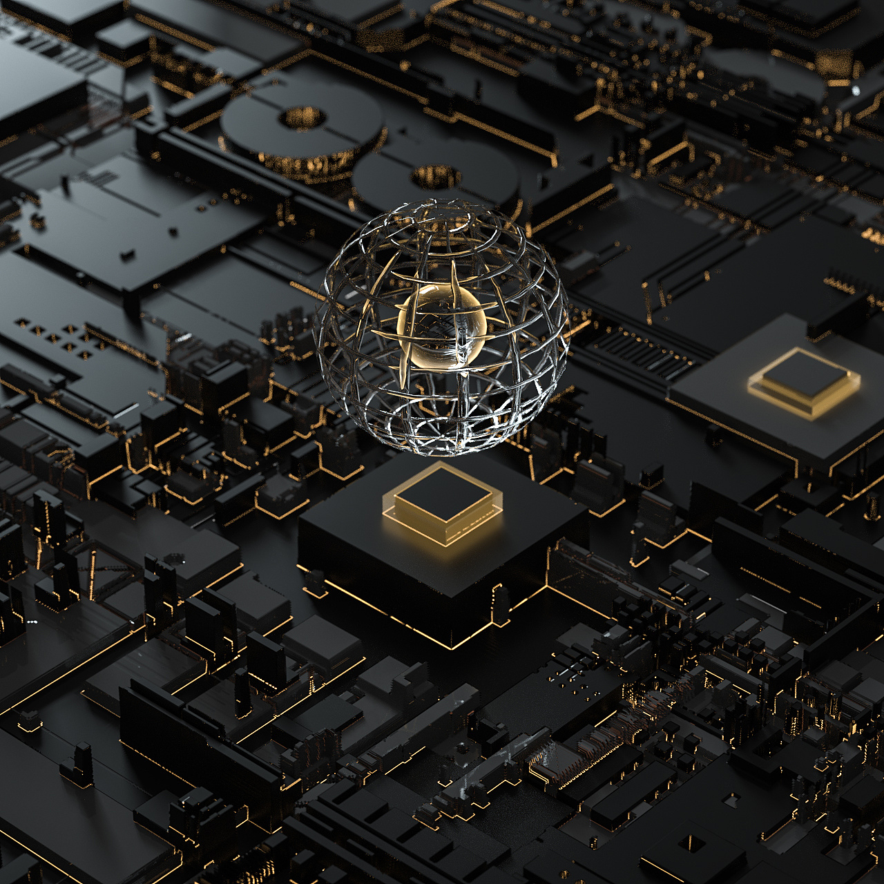 c4d科技类oc节点练习