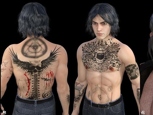 把最近弄的几个人物做了个特写集