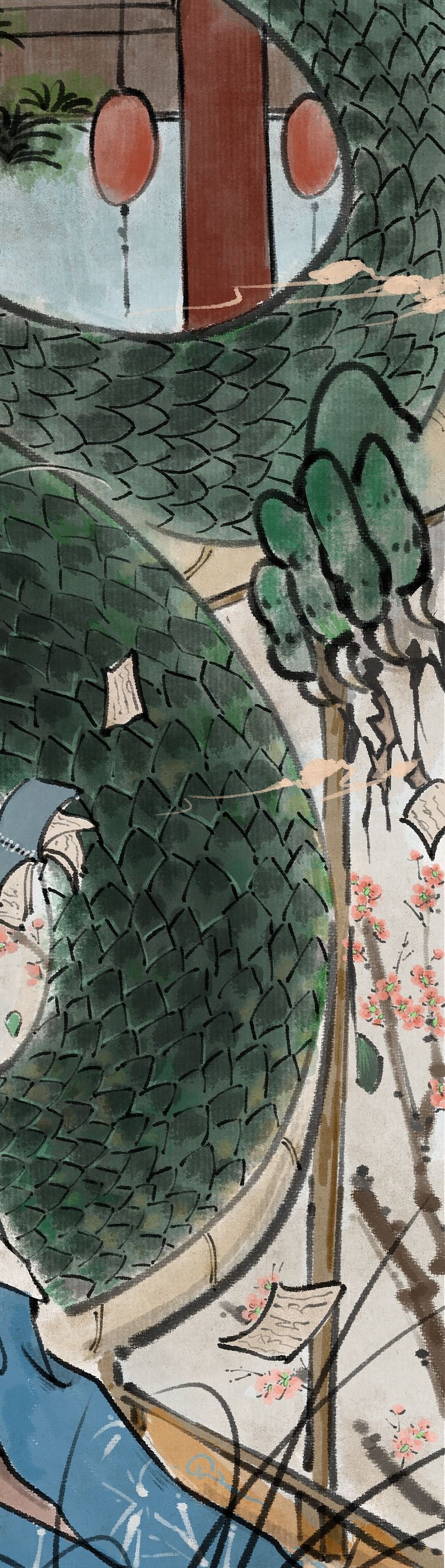 龙至（图ZMzM5NzQ3MzM2） - 艺术插画 - 站酷设计师池蚂原创素材 - 站酷ZCOOL