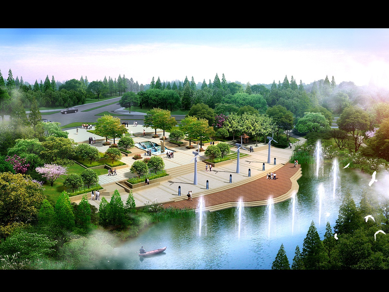 1992效果图-室外景区设计案例