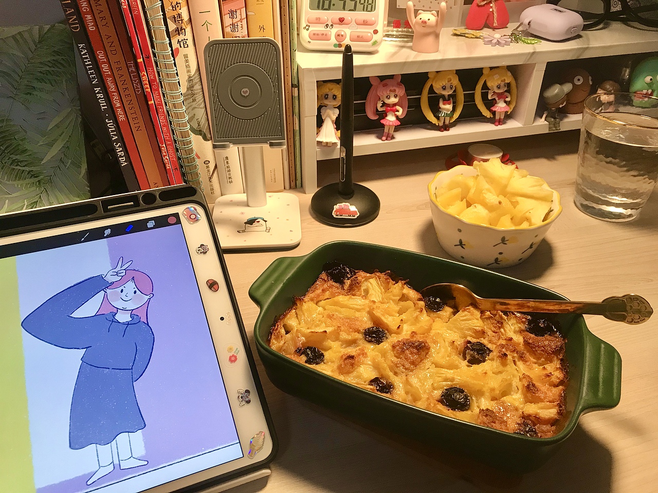 画画是信仰 烤箱是烟火气