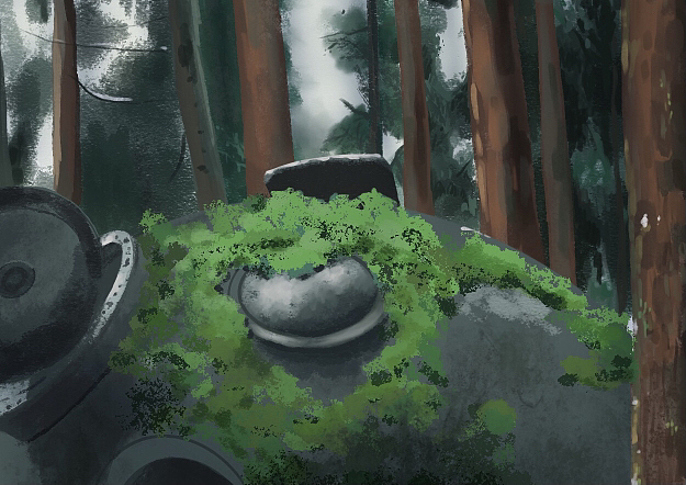 电影同人插画|宇宙探索编辑部