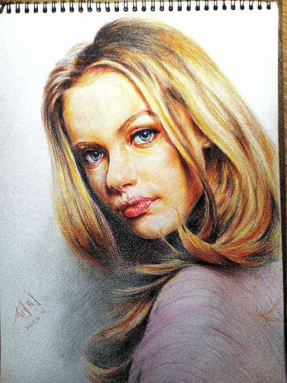 彩铅人像（图ZMjUzMzYxNTY0） - 绘画 - 站酷设计师whoyou123原创素材 - 站酷ZCOOL