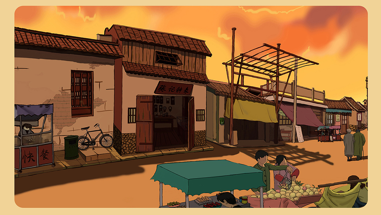 这是毕业设计时做的二维动画,隔了快一年才将它整理出来, 从剧本