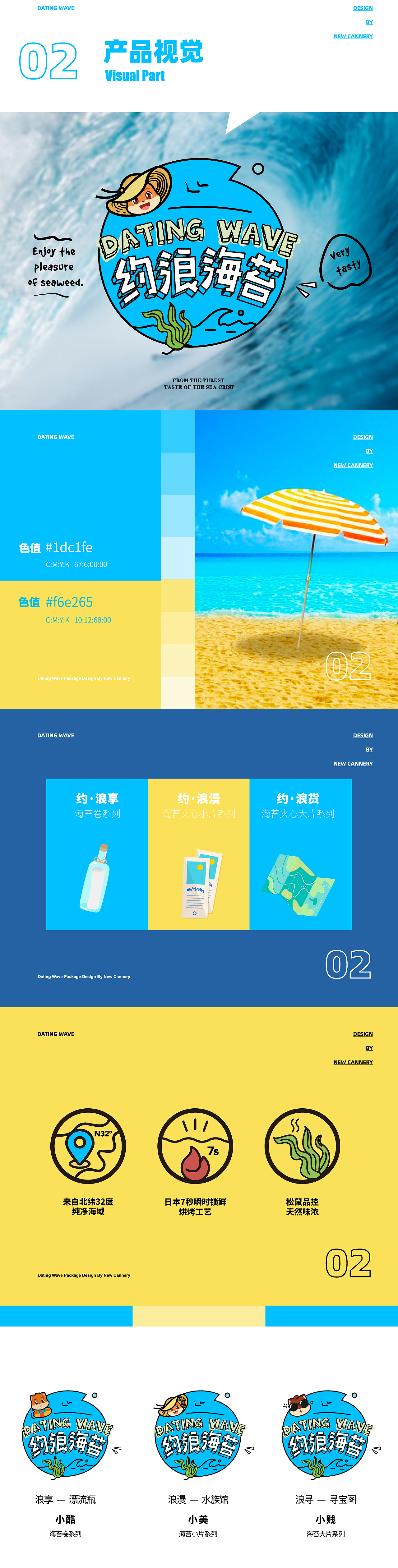 『三只松鼠』约浪系列产品视觉策划分享 ✖ 新罐头（图ZMTc2MDg3MzAw） - 电商 - 站酷设计师新罐头视觉策略原创素材 - 站酷ZCOOL