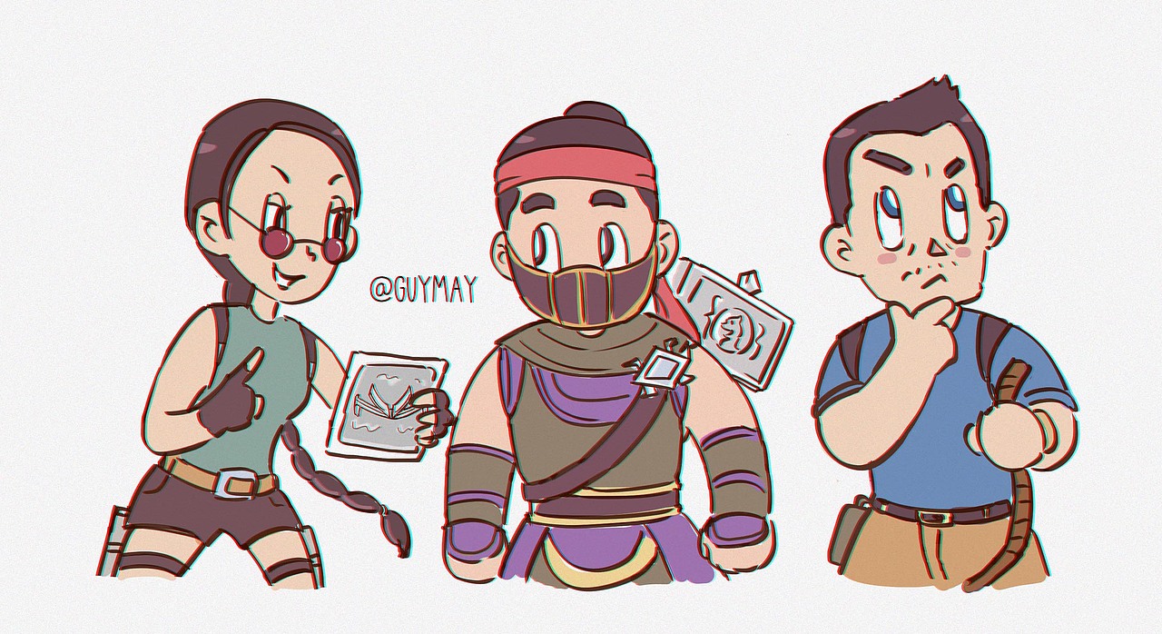 古墓丽影真人快打掘墓模式神秘海域q版