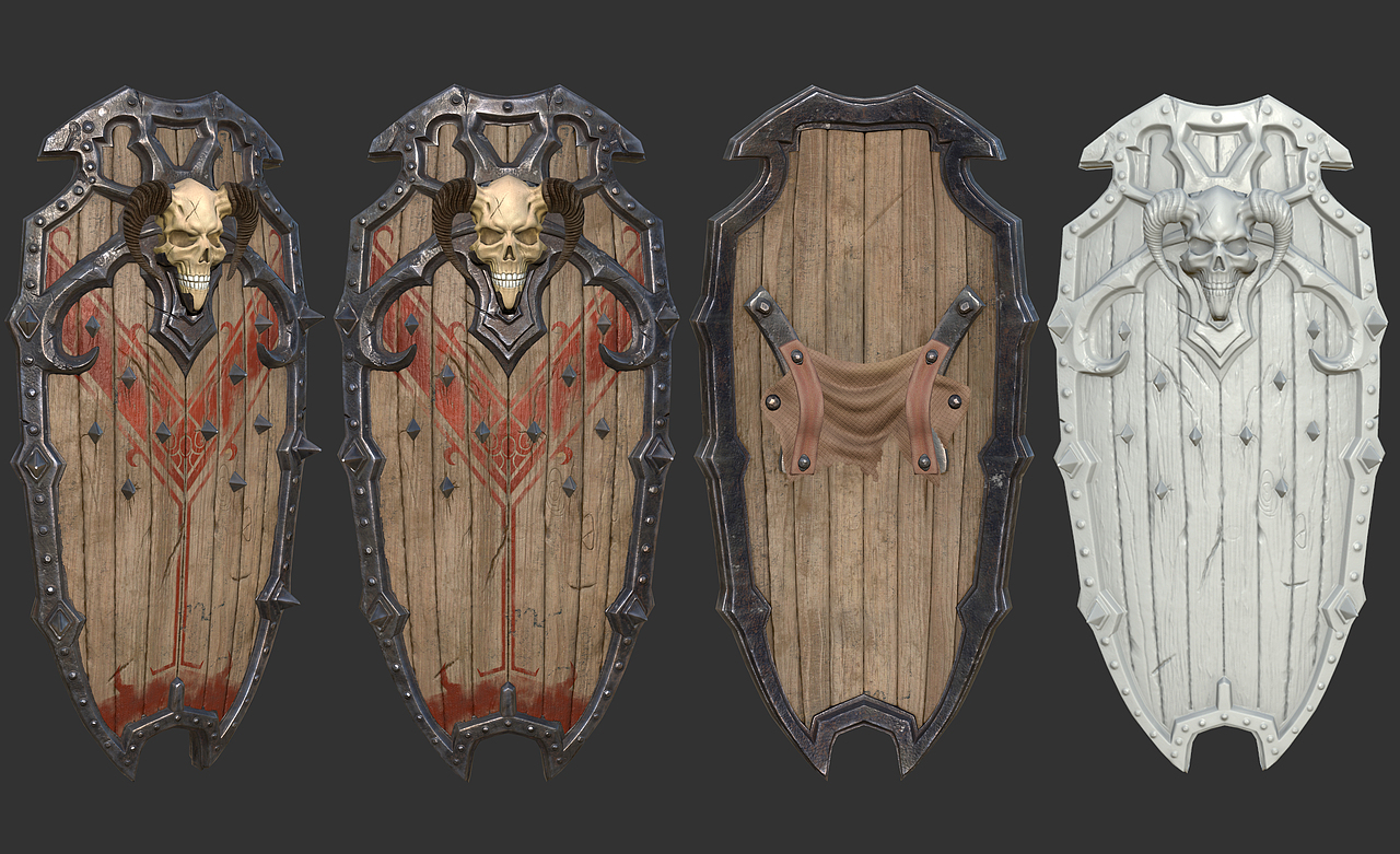 次时代游戏道具盾牌