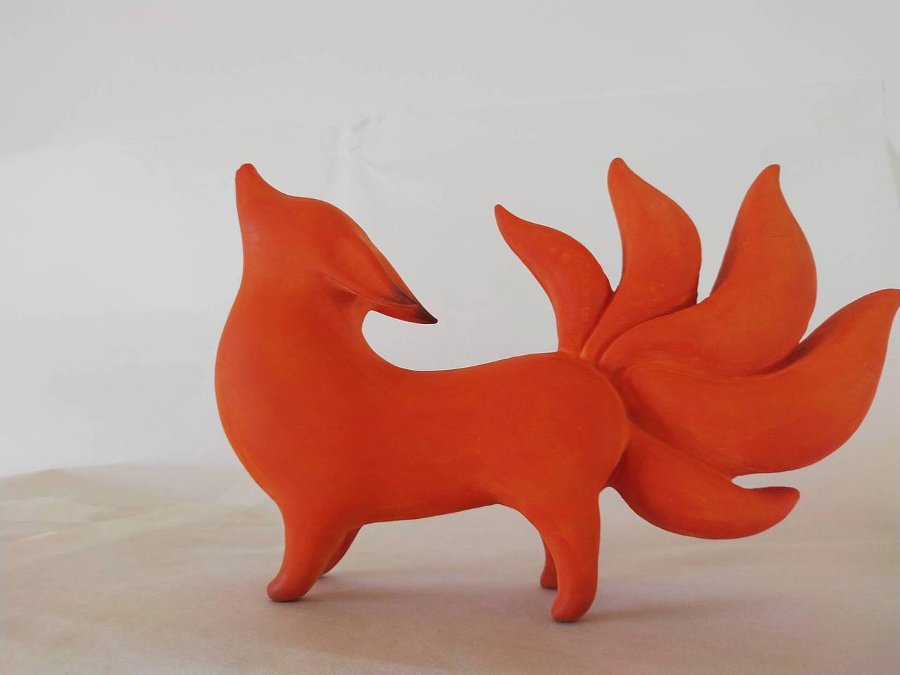 木雕赤狐（图ZMjI2NzA1ODYw） - 手办/模玩 - 站酷设计师冼大原原创素材 - 站酷ZCOOL