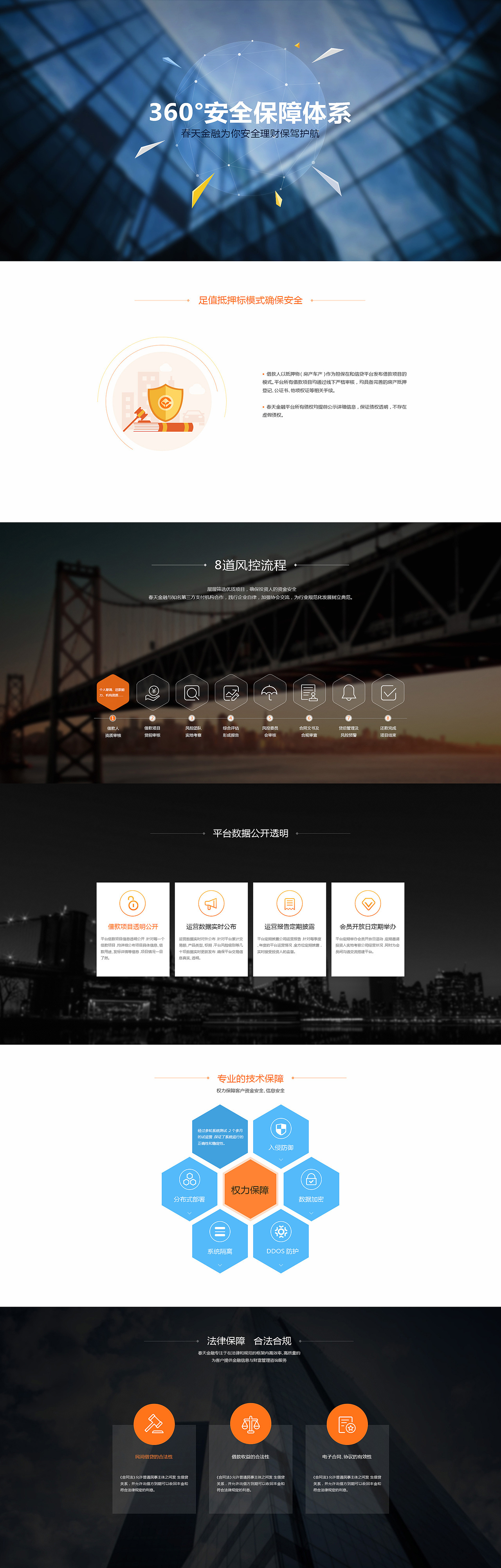 [安全保障]页面