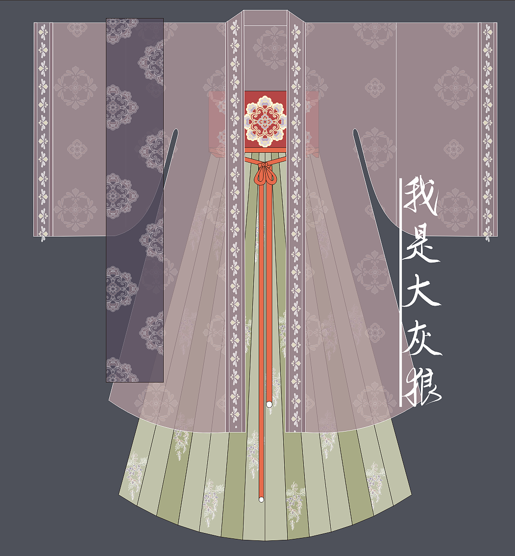 汉服设计新款《未晞》（图ZMjE1MjQ5MTYw） - 其他服装 - 站酷设计师我是大灰狼bili原创素材 - 站酷ZCOOL