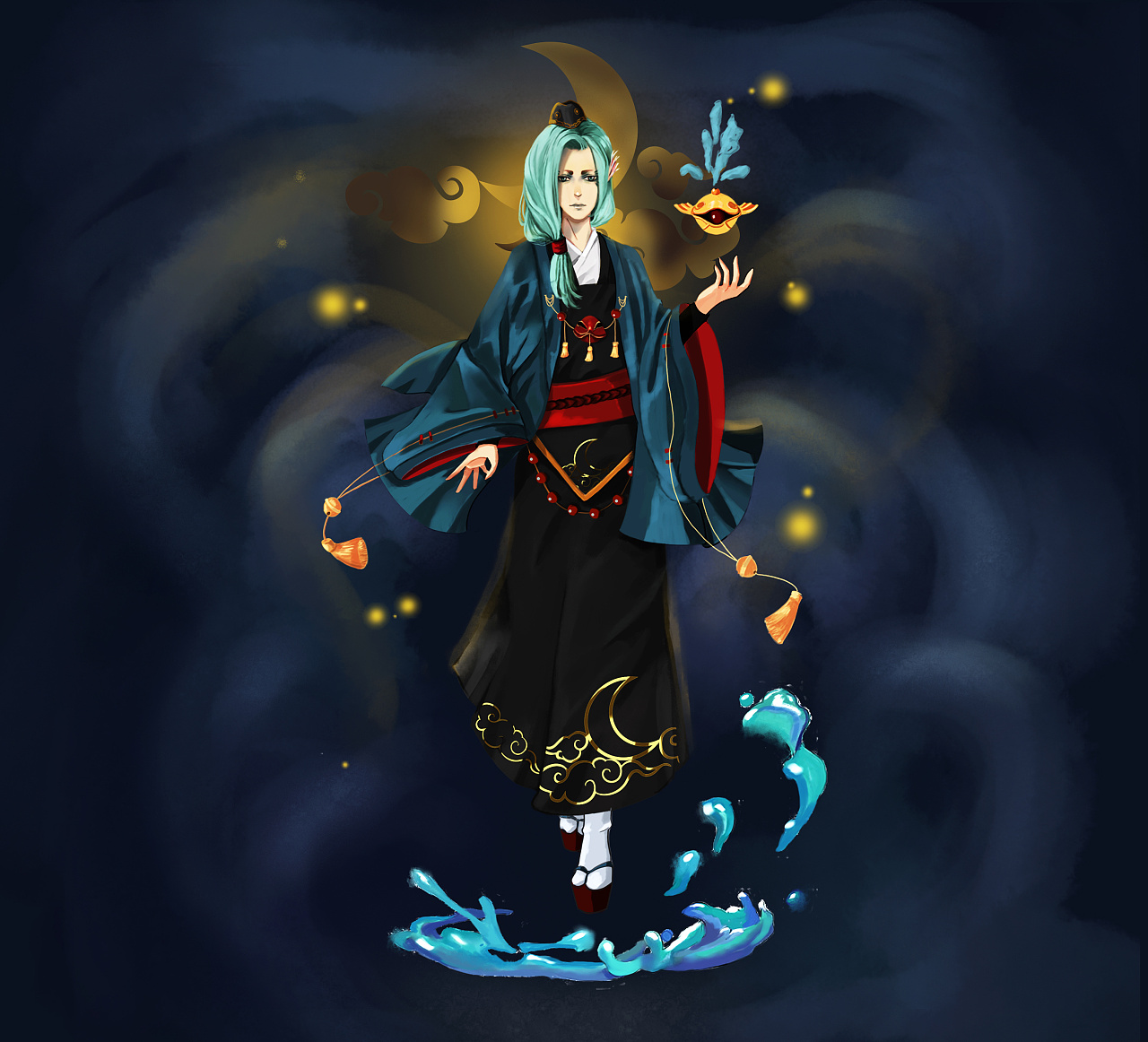 百绘罗衣-海坊主《星月流珠》