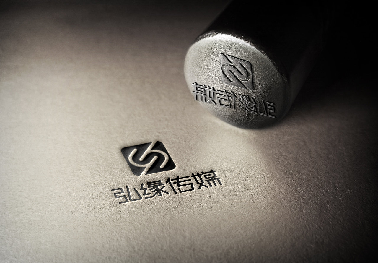 弘緣傳媒品牌標(biāo)志設(shè)計(jì)方案（圖ZMTgxMTAzODIw） - 品牌 - 站酷設(shè)計(jì)師平哥愛設(shè)計(jì)原創(chuàng)素材 - 站酷ZCOOL