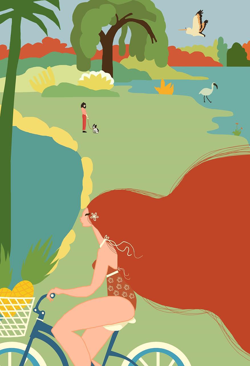 扁平风商业插画（图ZMzE4NDMyNjU2） - 商业插画 - 站酷设计师海月海月原创素材 - 站酷ZCOOL