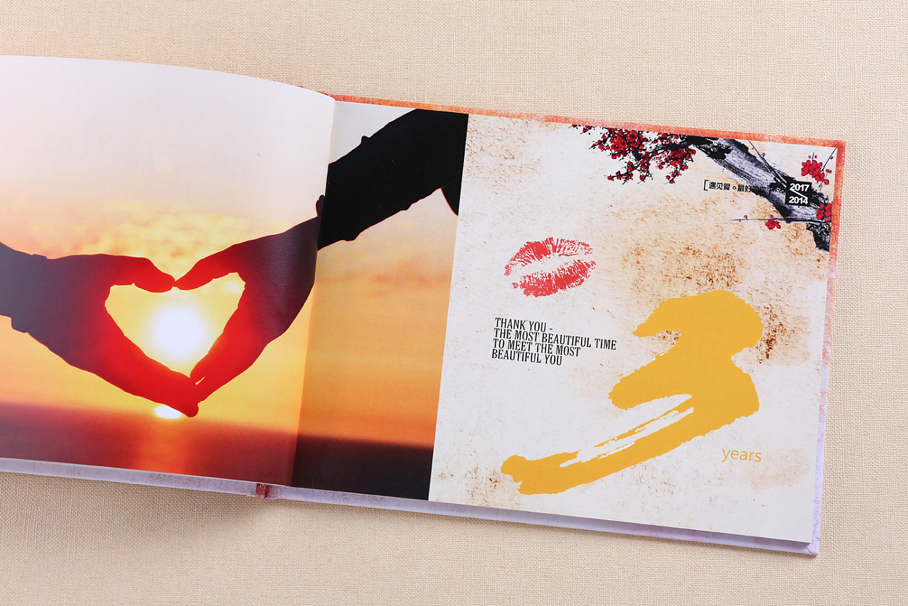 广州情侣周年纪念册设计制作-原创设计制作情侣纪念册|平面|书籍/画册|高端原创画册设计 - 原创作品 - 站酷 (ZCOOL)