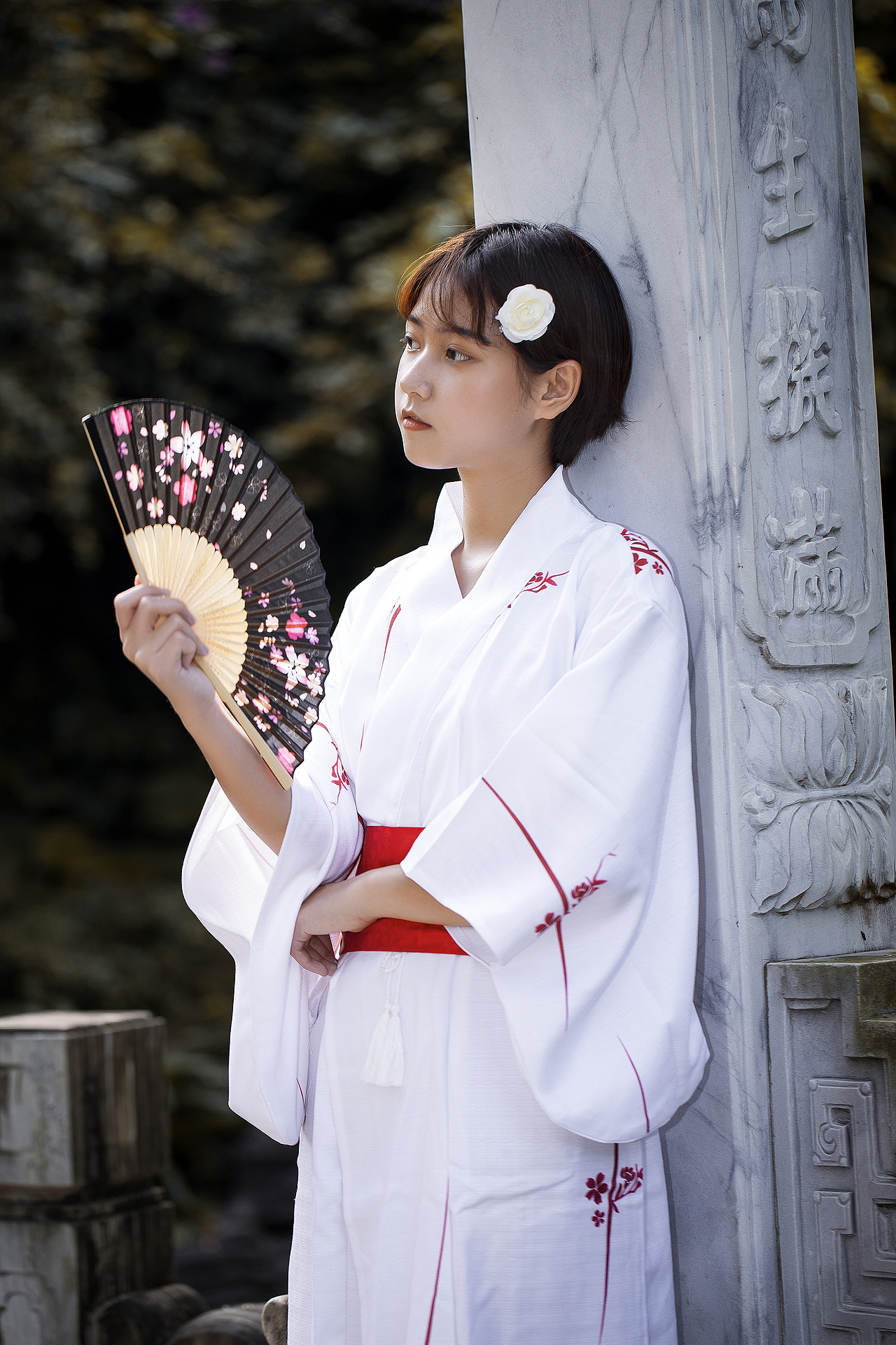 园中小憩（图ZMTYwMDQ1MjY0） - 人像摄影 - 站酷设计师妙想视觉原创素材 - 站酷ZCOOL