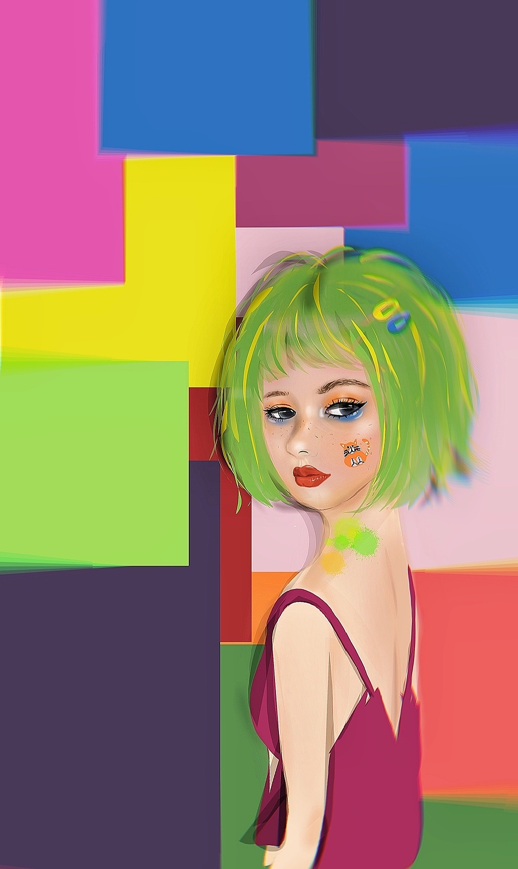 绿色（图ZMjA2NzIwMzUy） - 单幅漫画 - 站酷设计师管优秀原创素材 - 站酷ZCOOL