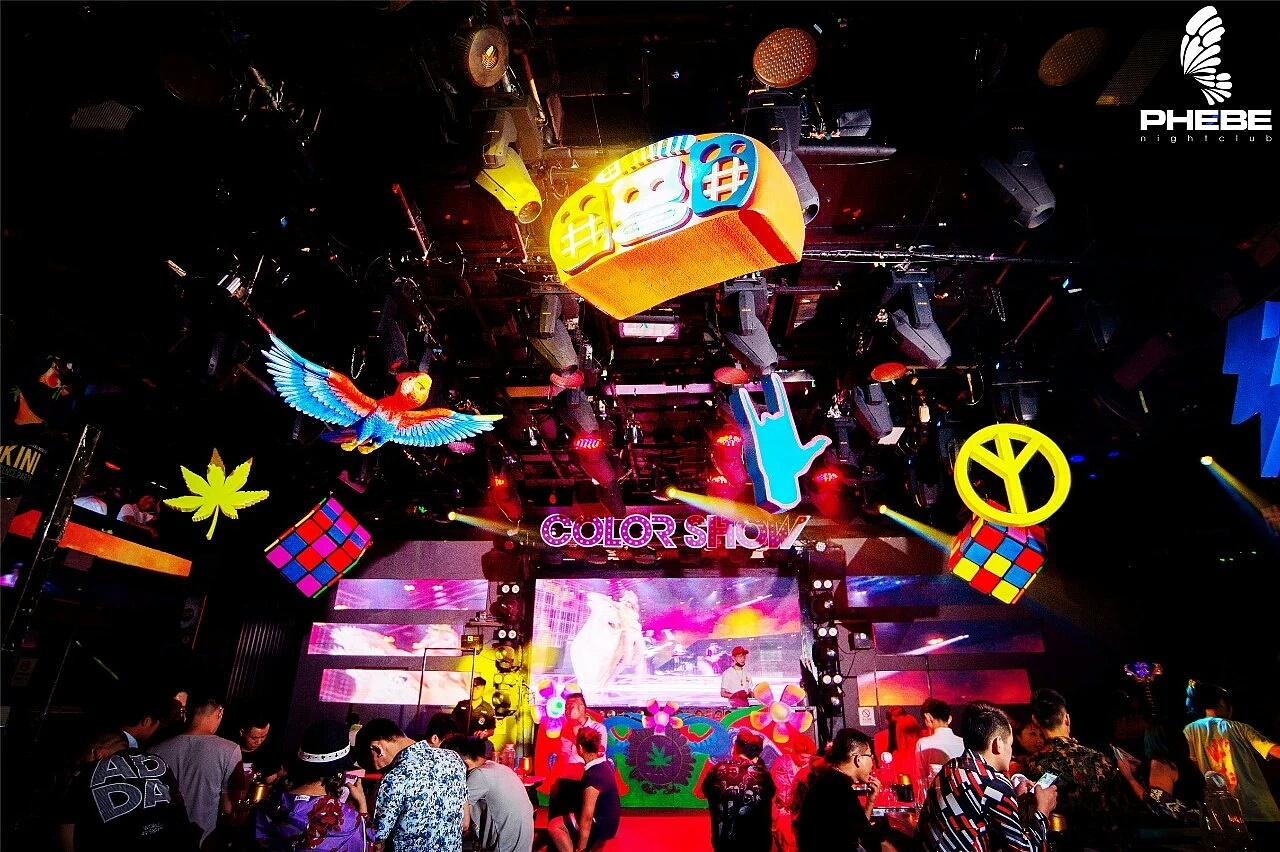 酒吧活动门头美陈堆头DP点位设计年会舞台晚会背景设计