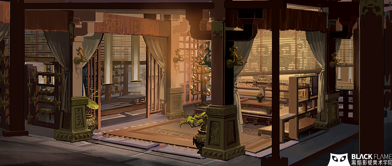 黑焰团队-《哪吒之魔童降世》场景设计