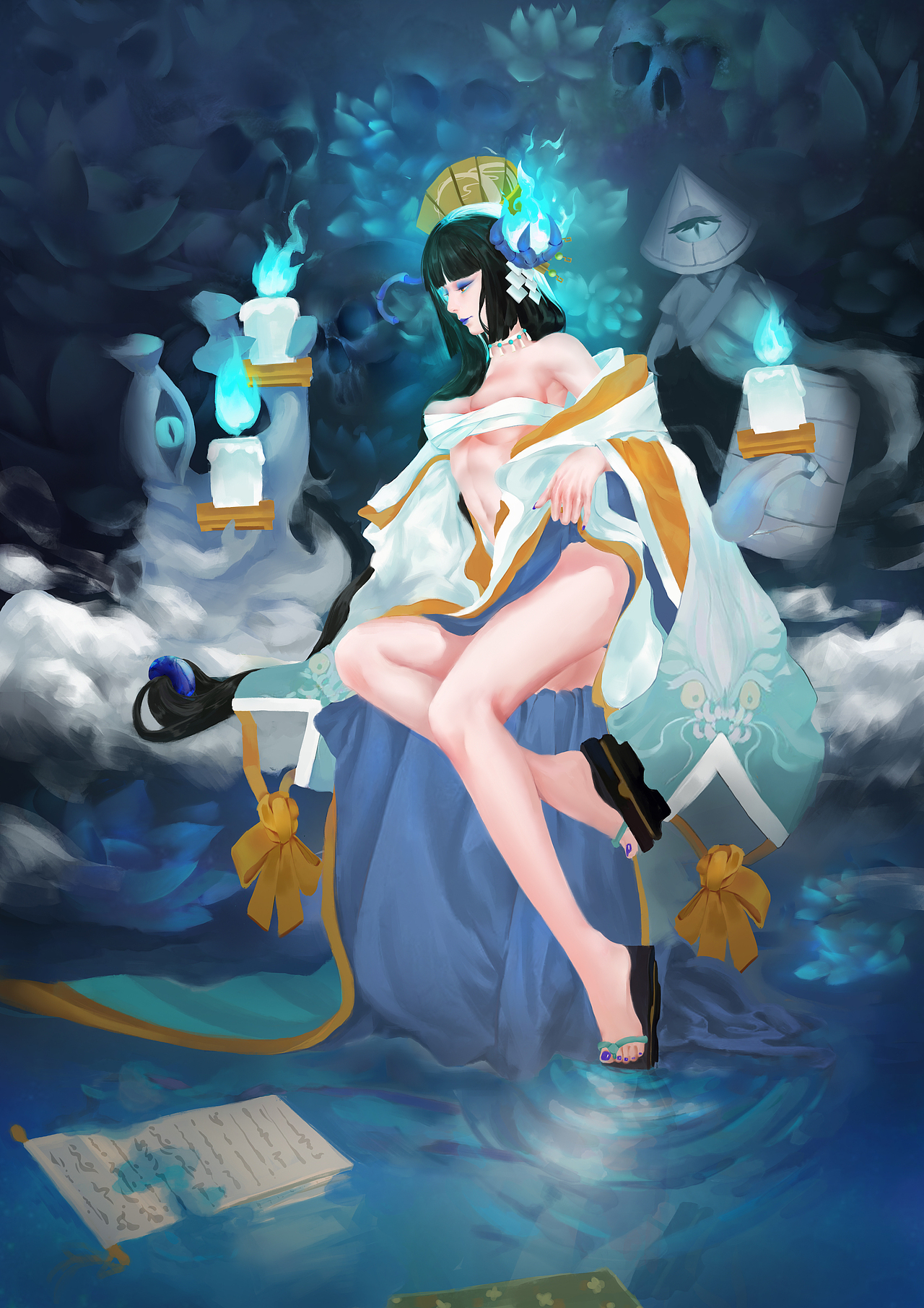 阴阳师青行灯同人