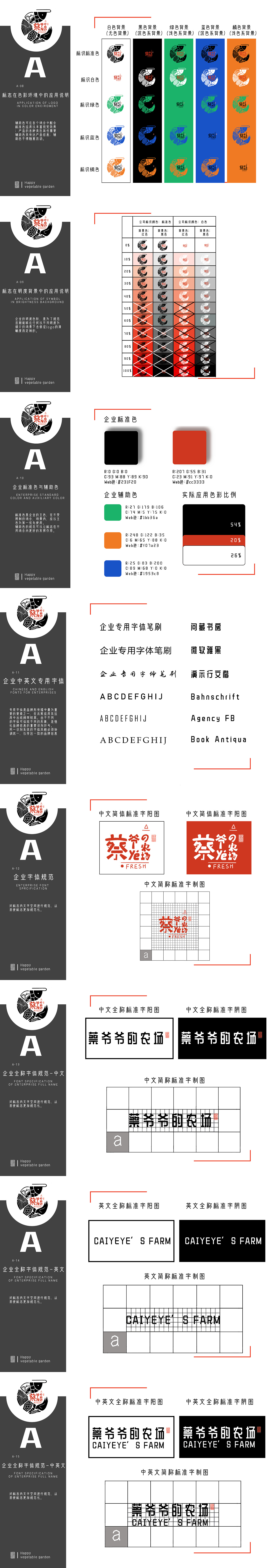 蔡爷爷的农场vi视觉（图ZMjY3ODU4MzY4） - 其他平面 - 站酷设计师Jamzzzzz原创素材 - 站酷ZCOOL