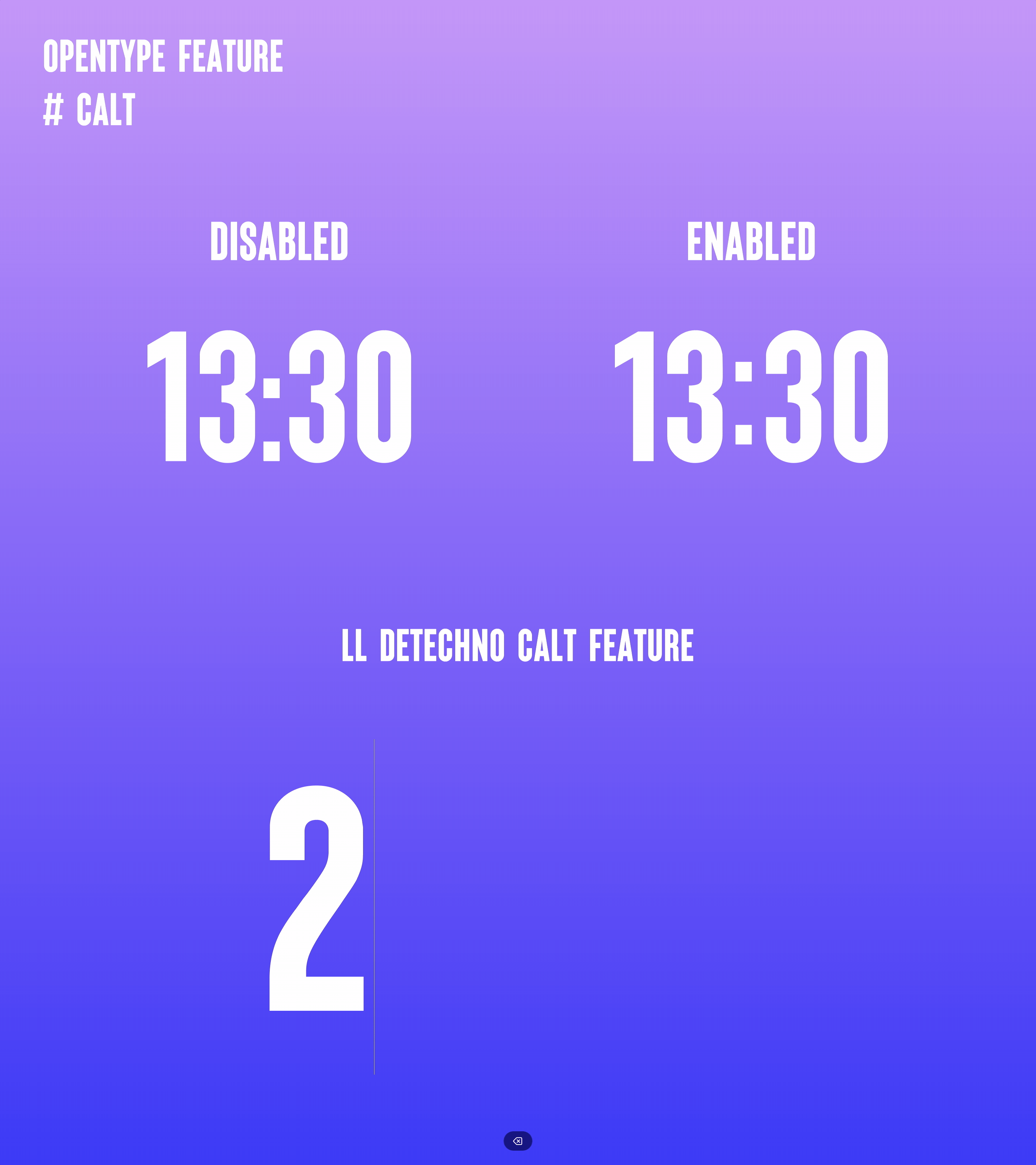 LL DEtechno|西文可变字体