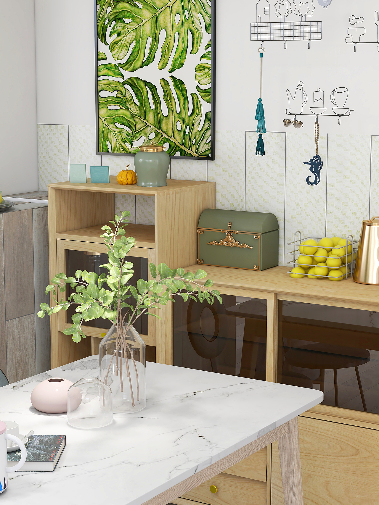 抹茶之家2|空间|家装设计|陆莎_原创作品-站酷zcool