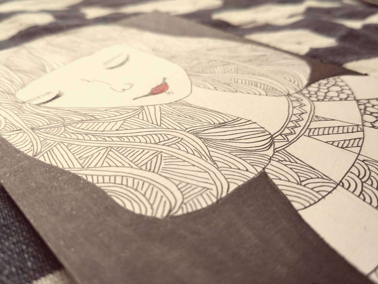 宛风|第80个故事|无需言语的交谈（图ZNzI0NjMxMTY=） - 创作习作 - 站酷设计师宛小风原创素材 - 站酷ZCOOL