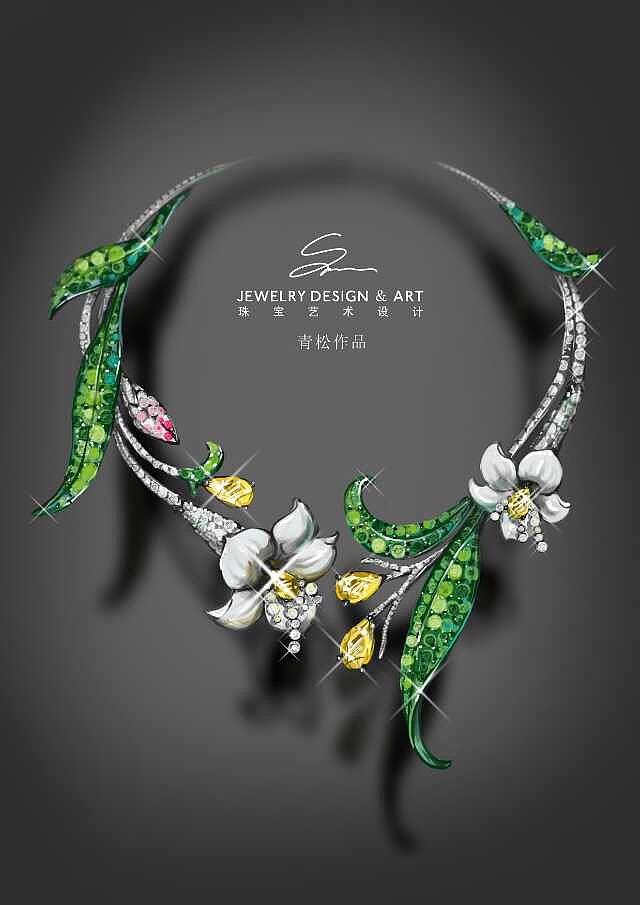 ＳＯＮＧ珠宝设计师作品（图ZMTA0Njk2ODQ4） - 其他 - 站酷设计师清松珠宝课堂原创素材 - 站酷ZCOOL