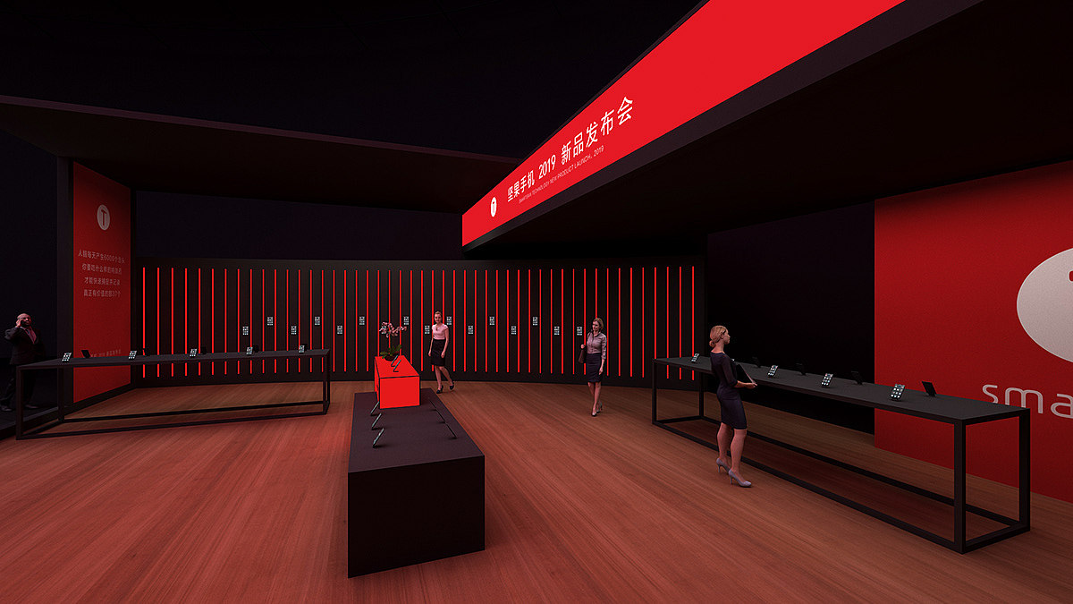 展会、展厅 cad施工图 展示柜 美陈 活动3d商场