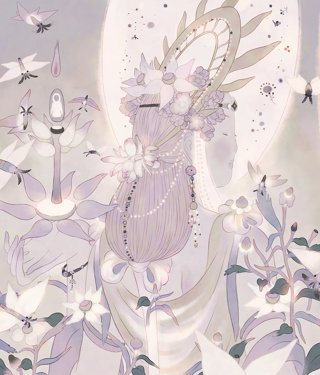 木言-《二十八宿·玄武白虎》（图ZMTk5NDI0NTg0） - 艺术插画 - 站酷设计师木言木言木言原创素材 - 站酷ZCOOL