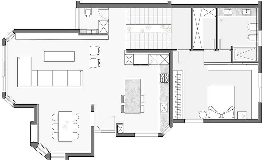 温暖,舒适,灵活自由的BSR住宅