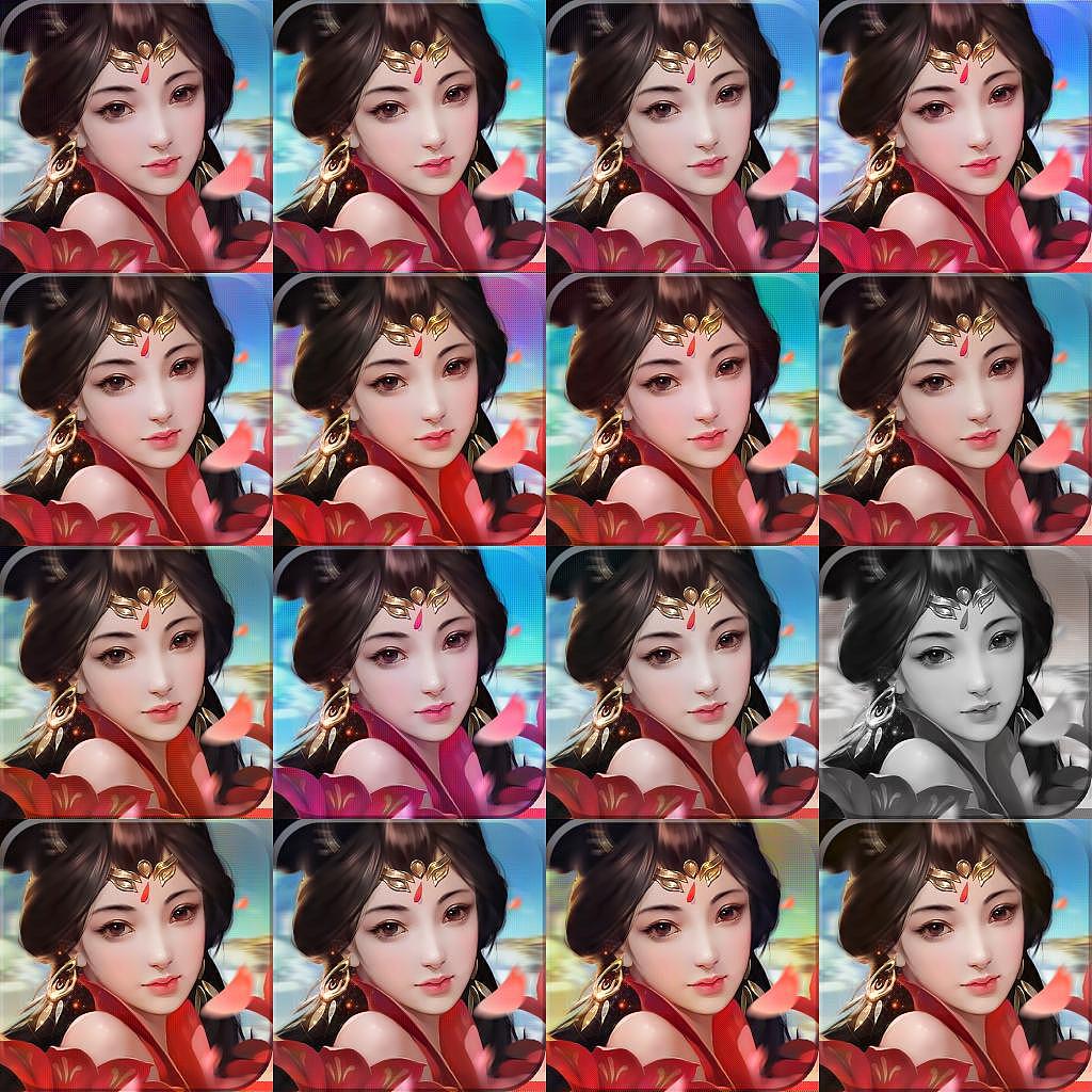 人工智能插画作品游戏原画