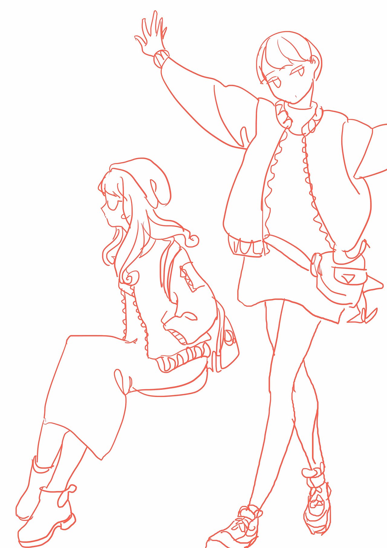 2018下半年的部分速写练习