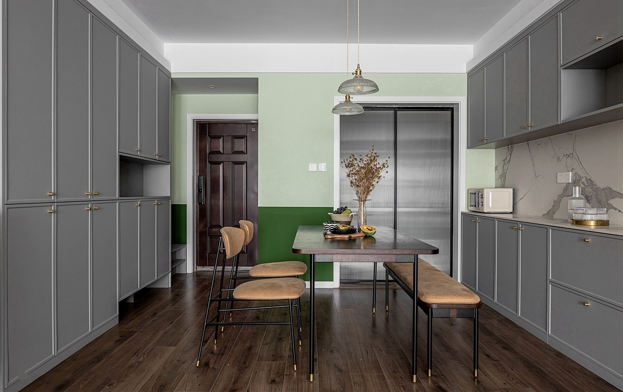 復(fù)古混搭風(fēng)（圖ZMjIwMzk0MDI4） - 家裝設(shè)計(jì) - 站酷設(shè)計(jì)師效果圖施工圖婷婷原創(chuàng)素材 - 站酷ZCOOL