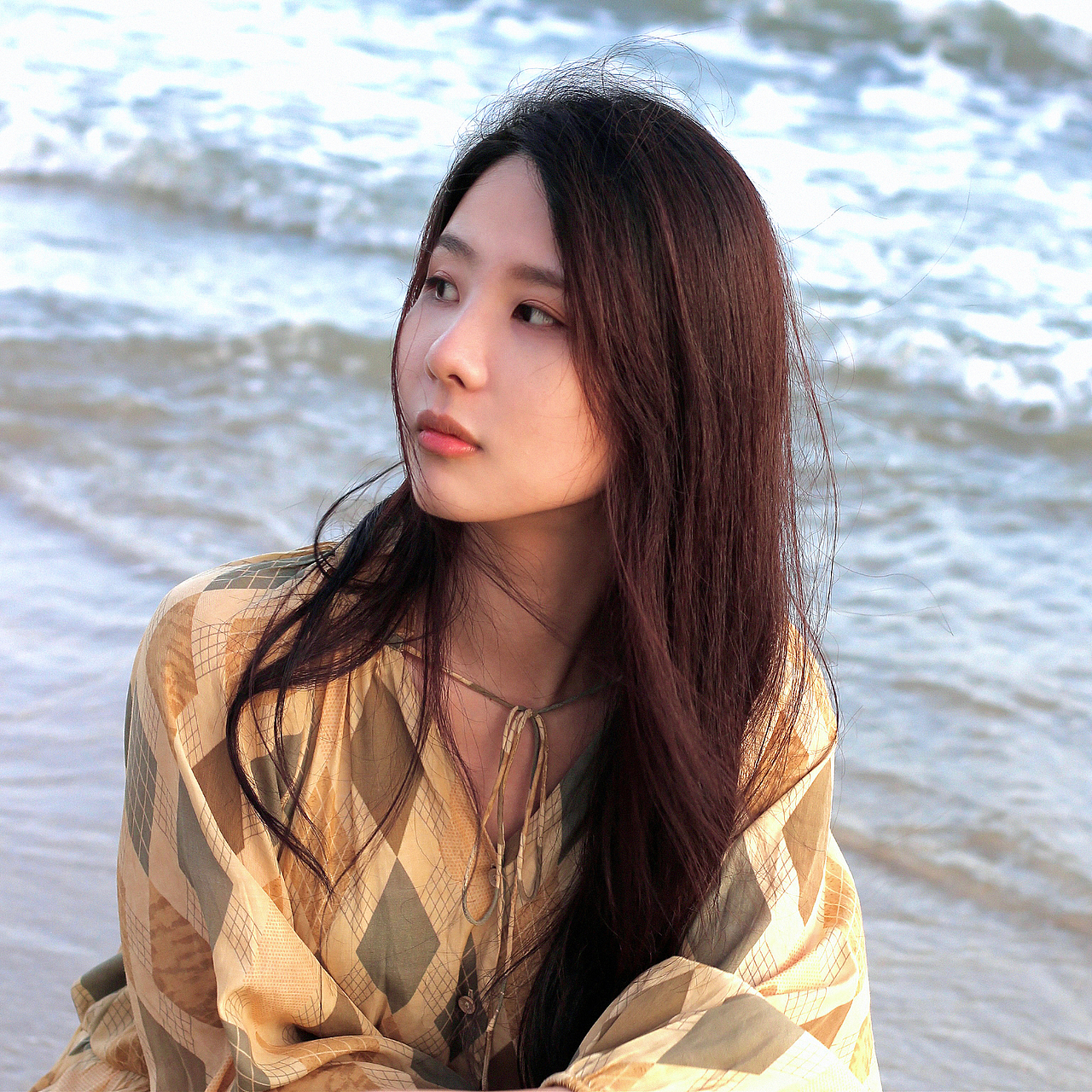 陈梓平海边大片