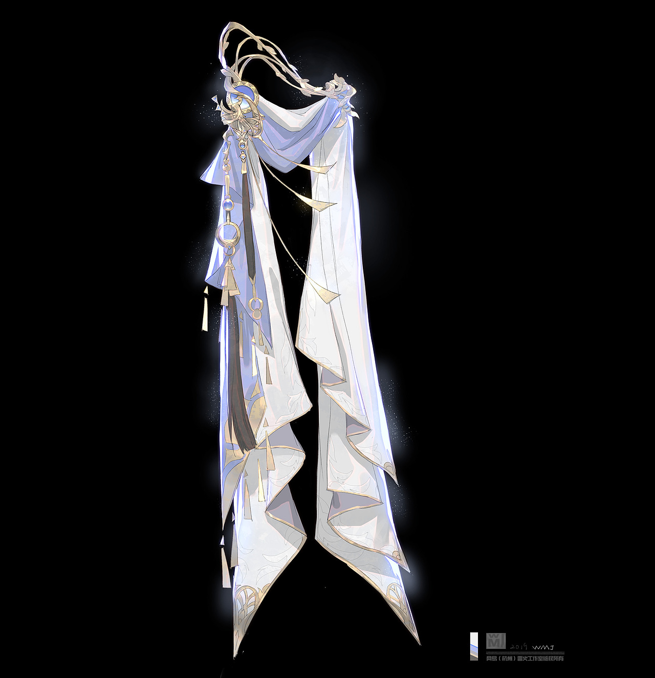 天谕2019水晶主题系列套装-成男+披风-mingjunwang