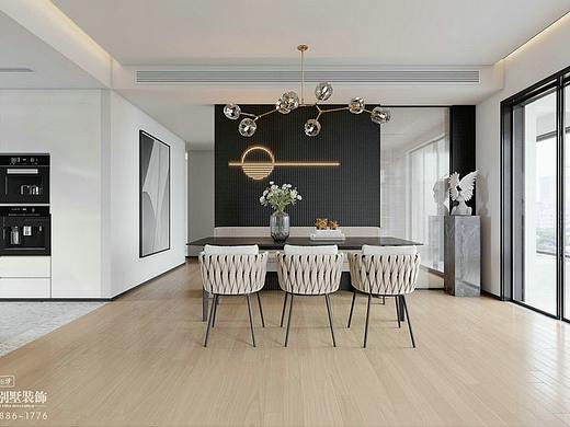 别墅装修|175m²自然主义极简装修风格赏析