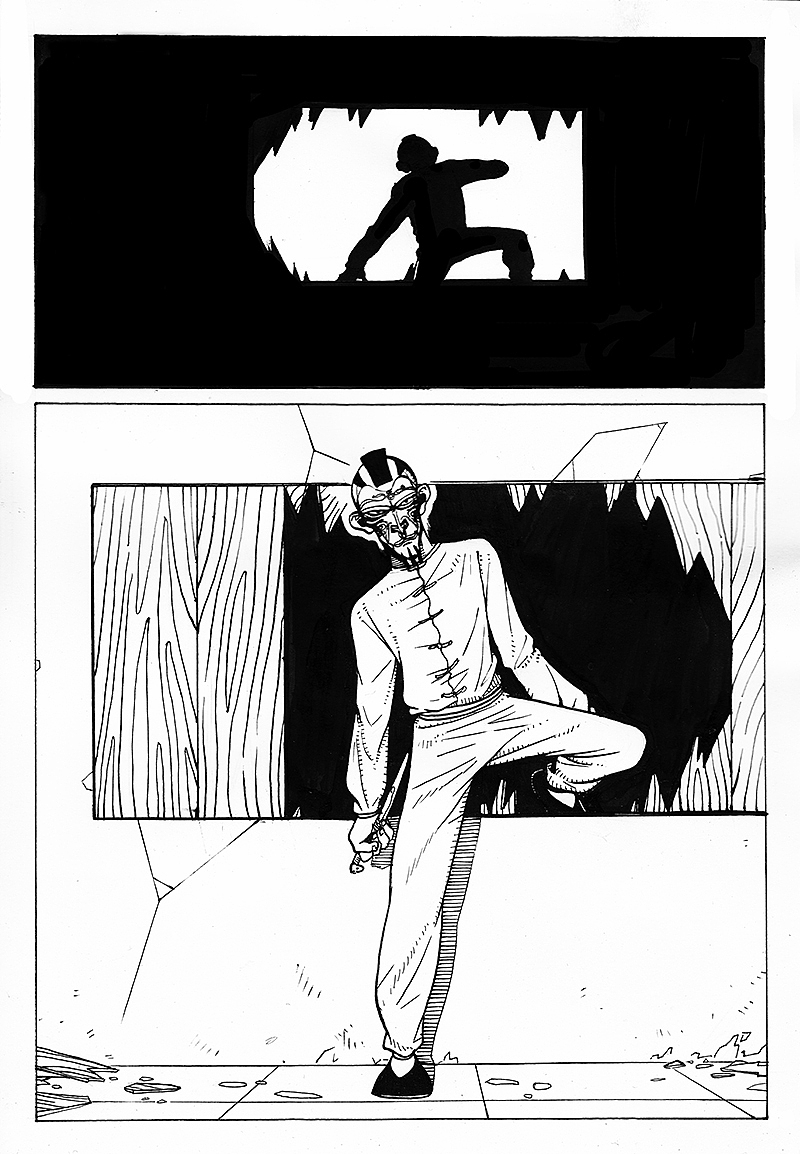 《客栈》第三章最终回_侠客（上）（图ZMjQ5NDg5NDQ=） - 短篇/格漫 - 站酷设计师Edwarde_Liu原创素材 - 站酷ZCOOL