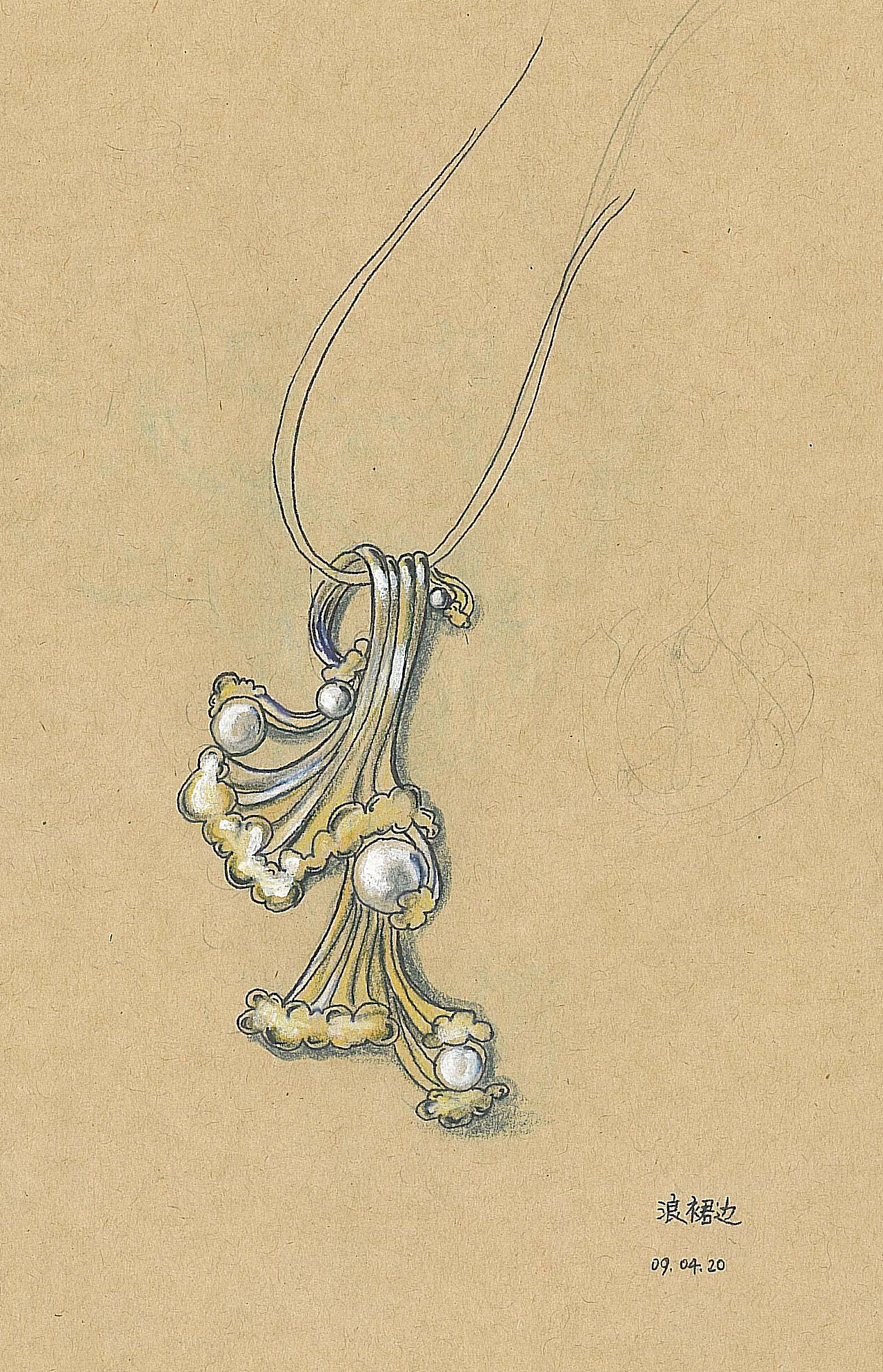 09年毕业前的珠宝设计草图（图ZNTUwMTU2） - 首饰设计 - 站酷设计师珠宝设计刘付秋婷原创素材 - 站酷ZCOOL