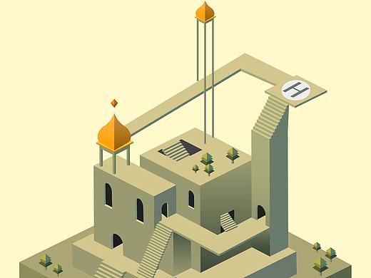 3D建筑（个人主页-ZNDI4NzE0ODQ=） - IP形象 - 站酷设计师微凉请夏原创素材 - 站酷ZCOOL