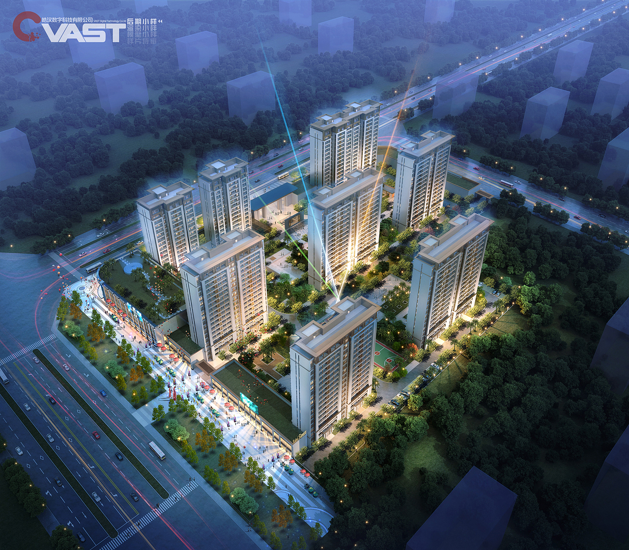 武汉皓汉数字建筑表现图+v15172178765（图ZMjU2MDg4MzU2） - 建筑/空间 - 站酷设计师武汉皓汉数字原创素材 - 站酷ZCOOL
