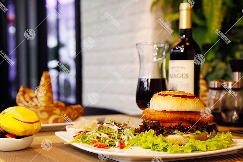 AA国际动漫,动漫主题汉堡店,汉堡,动漫汉堡店