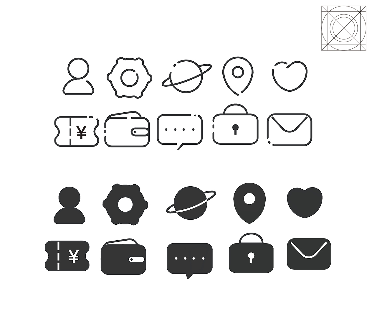 ui#线面icon|ui|图标|吴畅912_原创作品-站酷(zcool)