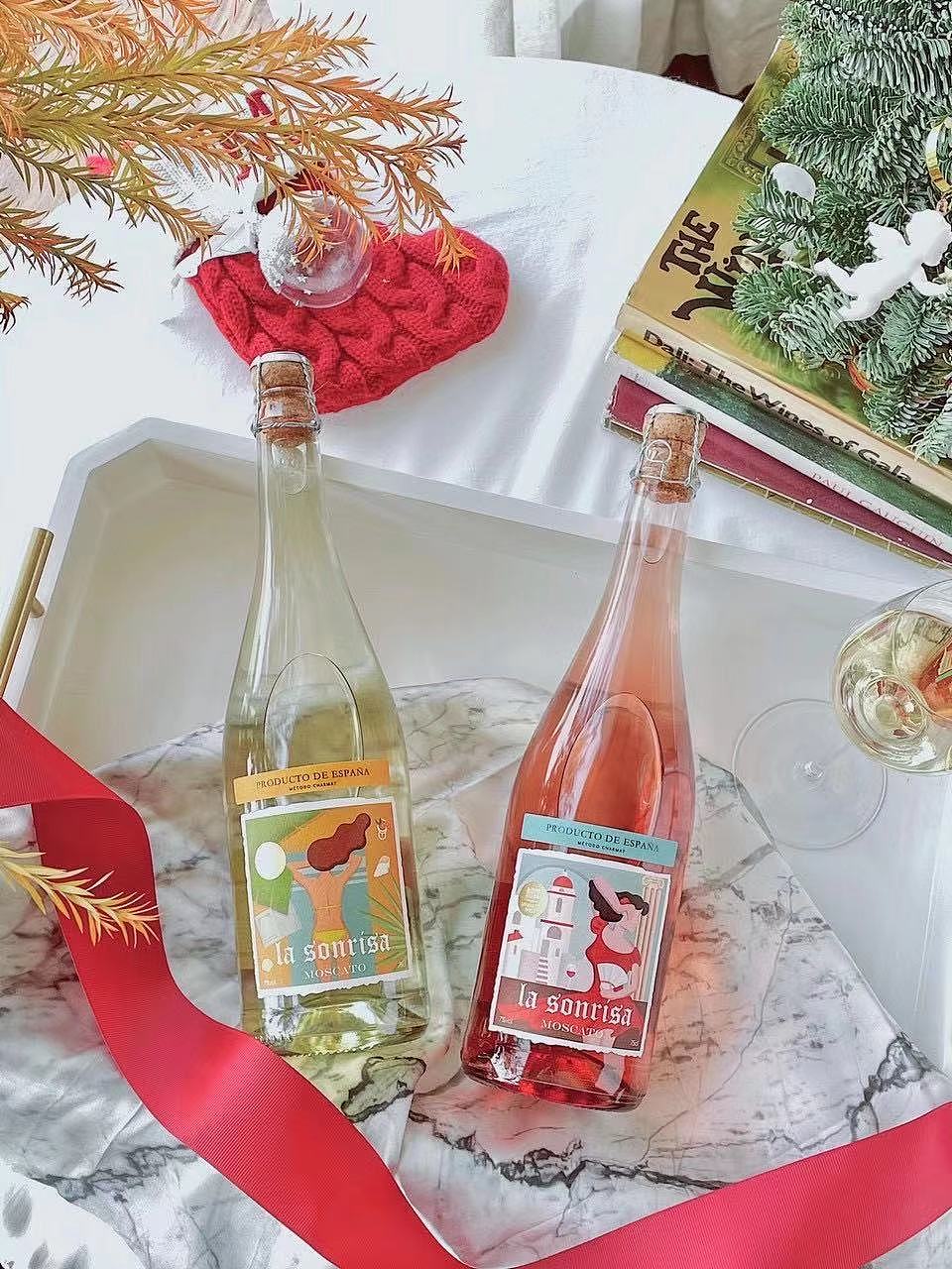 酒类酒标葡萄酒果汁果酒包装设计 - 合集