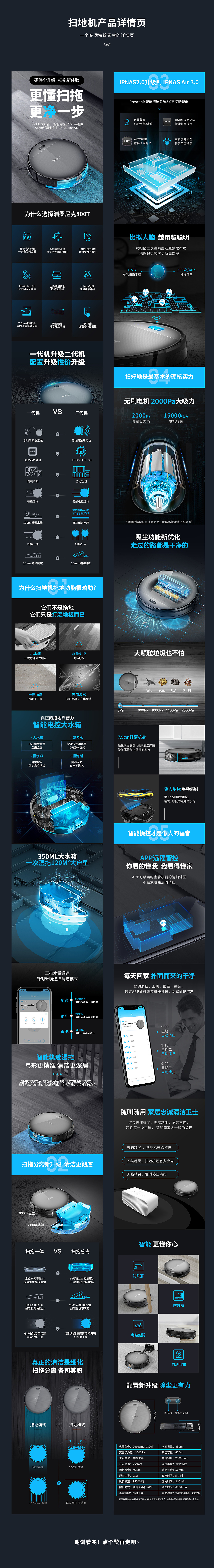 扫地机详情页（图ZMTU5MTA1Nzgw） - 电商 - 站酷设计师翎木ing原创素材 - 站酷ZCOOL