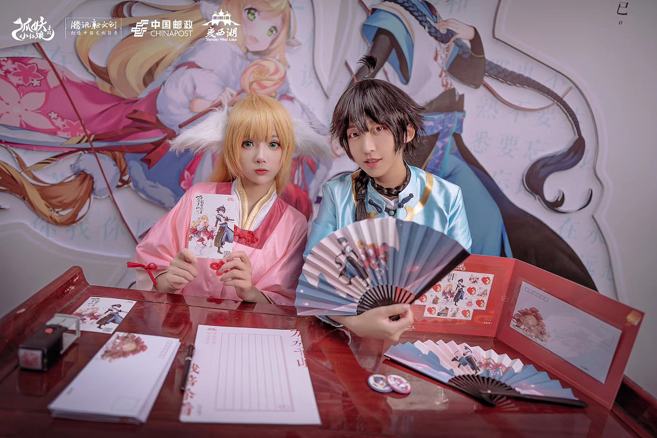 腾讯手游《狐妖小红娘》红仙邮局快闪活动(图ZMTk5MTAxNjY0) - 展陈设计 - 站酷设计师瑞可玛吉商业艺术原创素材 - 站酷ZCOOL