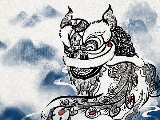 《广东舞狮的传说》电子书、交互设计